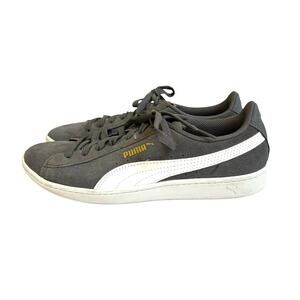PUMA SoftFoam+ Gray Suede Sneakers Women’s 8.5 Comfort Casual Shoes